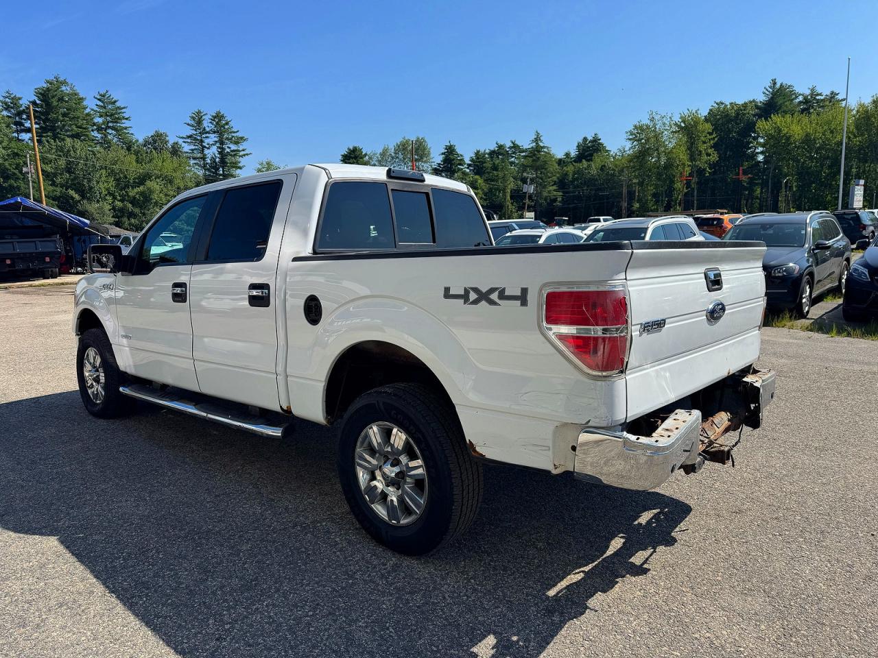 2011 Ford F150 Supercrew White vin: 1FTFW1ETXBFC82231