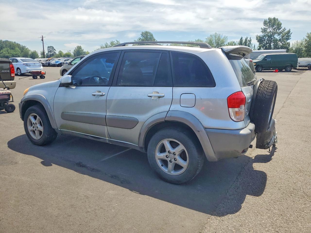 2001 Toyota Rav4 Base Gray vin: JTEHH20V510024326