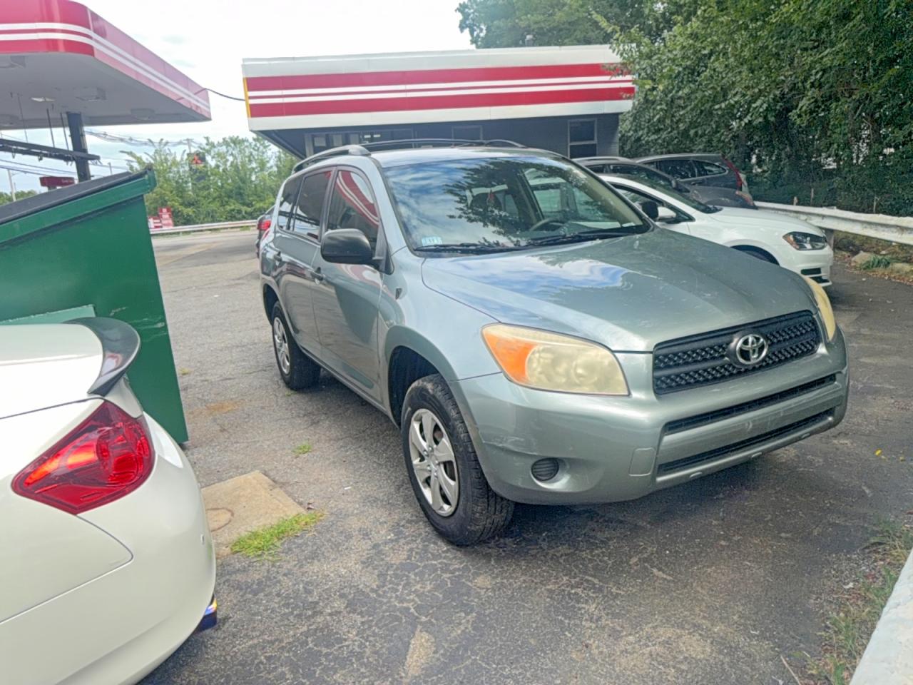 2008 Toyota Rav4 Base Green vin: JTMZD33VX86076788