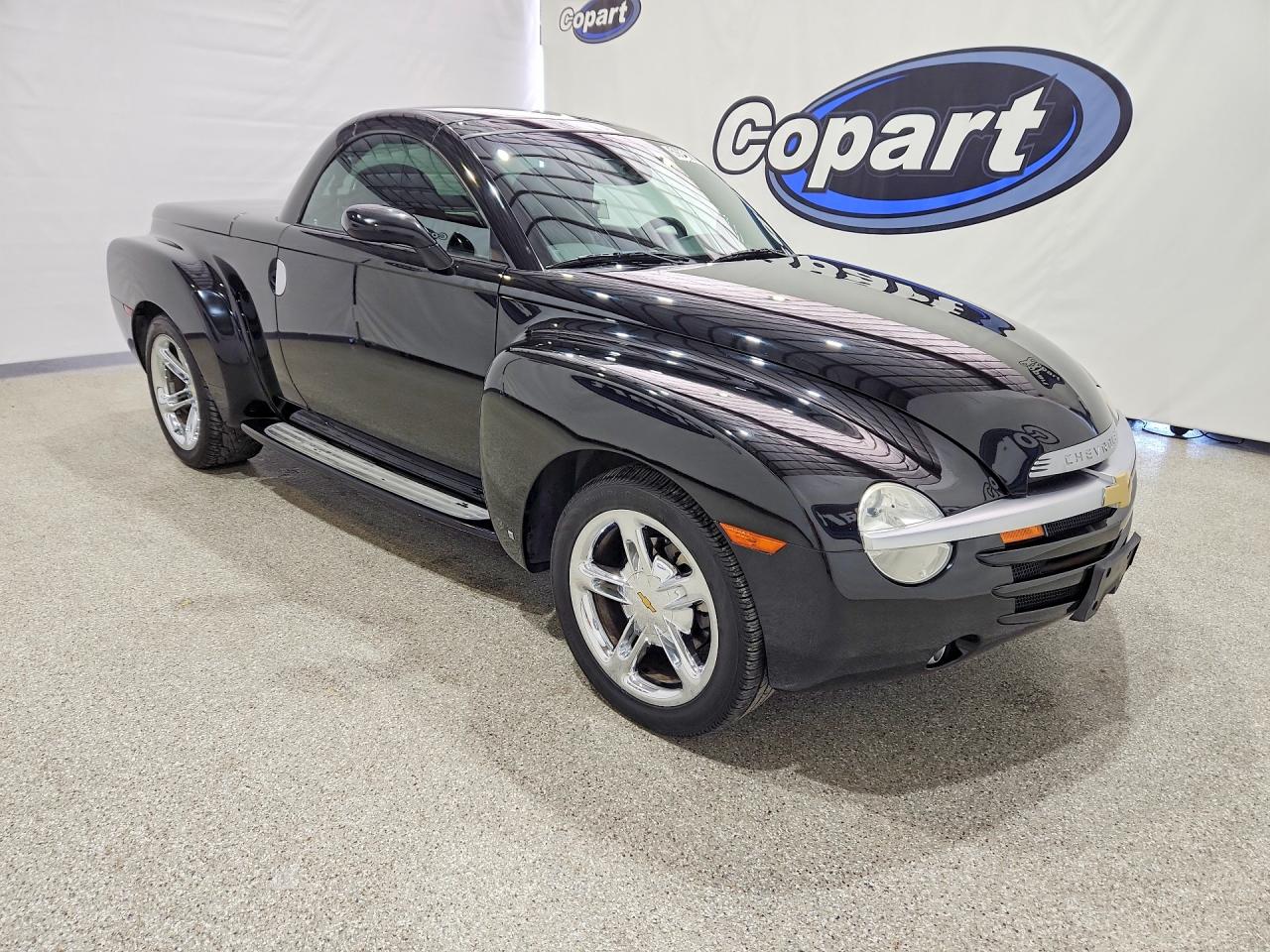 2006 Chevrolet Ssr Black vin: 1GCES14H46B123013