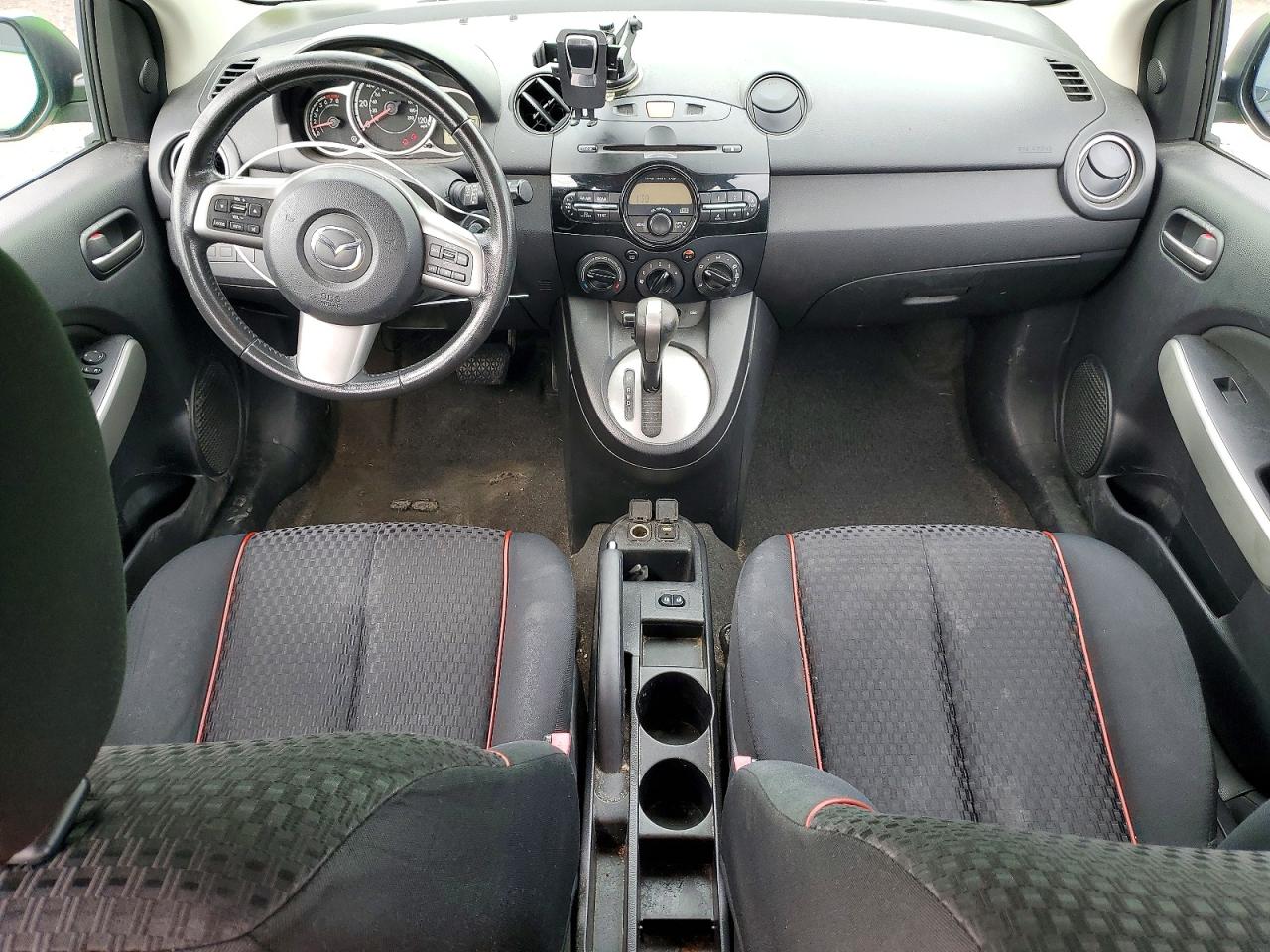 2013 Mazda Mazda2 Green vin: JM1DE1LZXD0163599