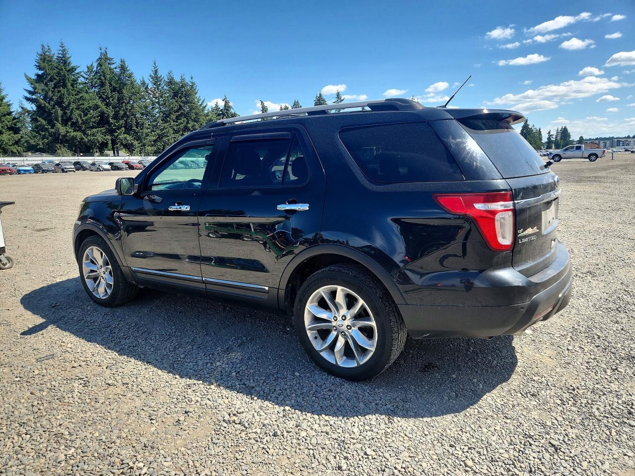 2012 Ford Explorer Limited Black vin: 1FMHK8F83CGA68535