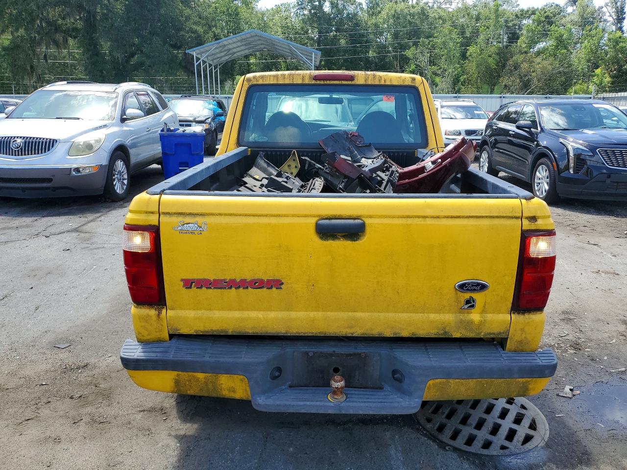 2003 Ford Ranger Super Cab Yellow vin: 1FTYR44V43PA24769