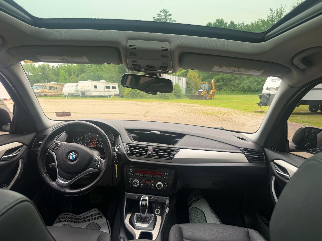 2014 Bmw X1 Xdrive28i Black vin: WBAVL1C57EVY21727