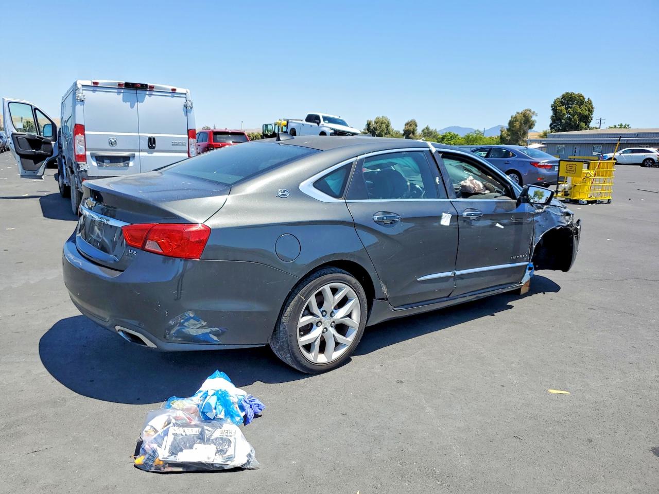 2014 Chevrolet Impala Ltz Black vin: 1G1155S33EU109832