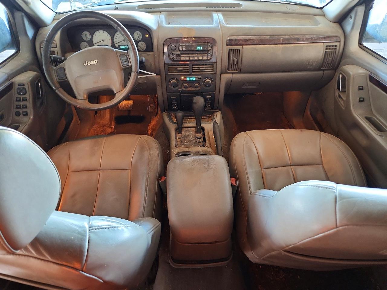 2002 Jeep Grand Cherokee Limited Белый vin: 1J4GW58N82C128489