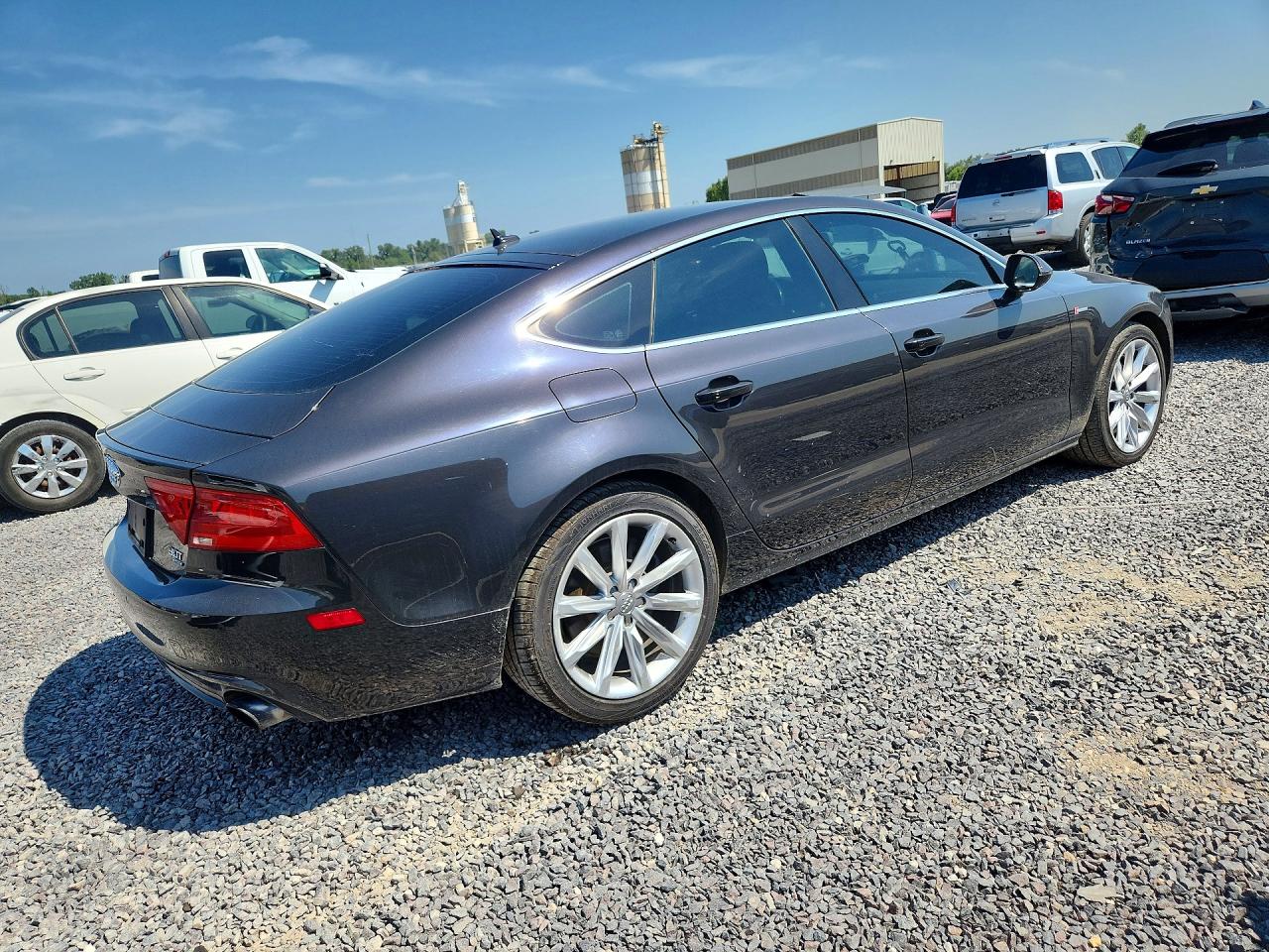2012 Audi A7 Premium Plus Gray vin: WAUYGAFC1CN054935