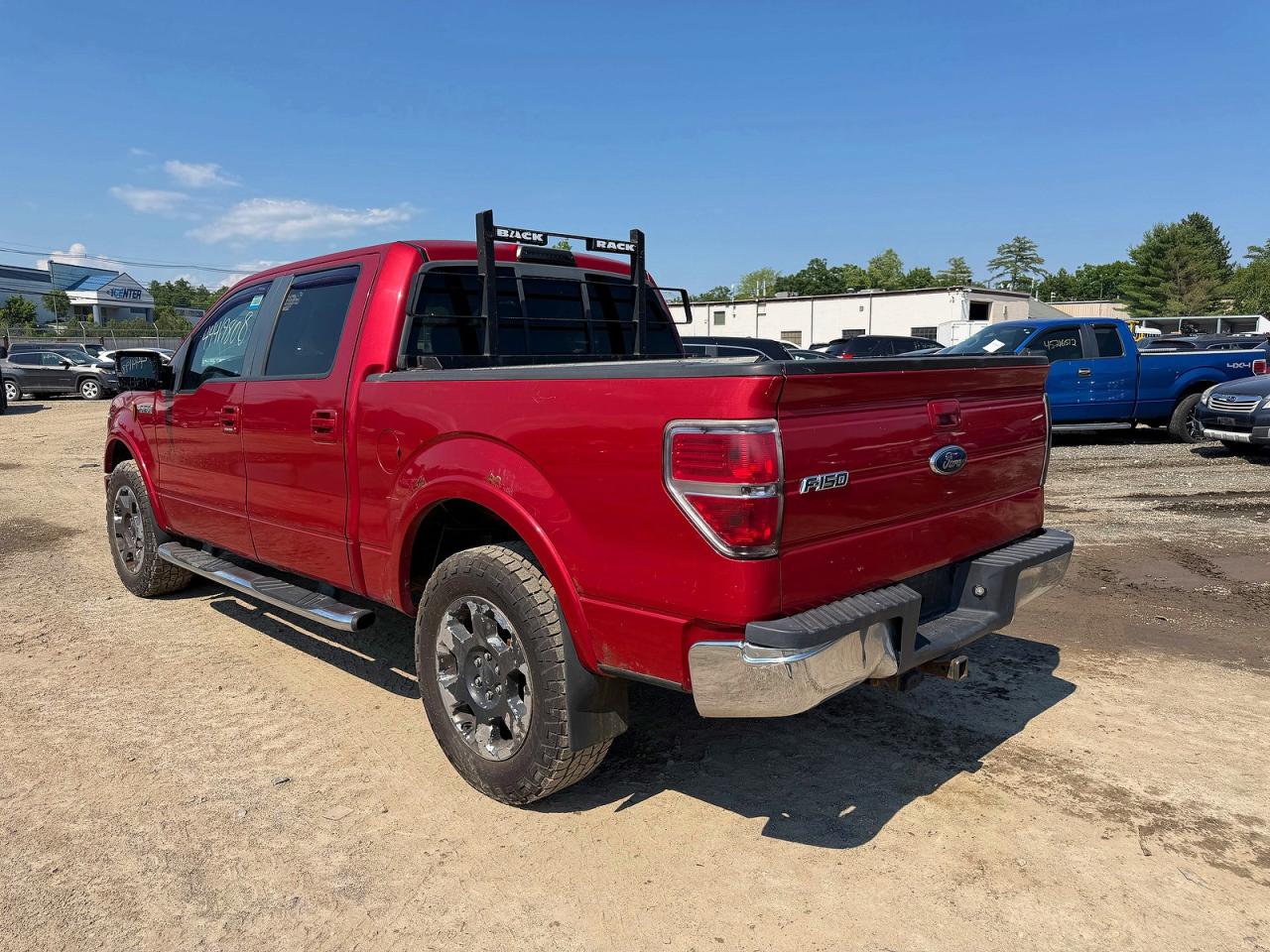 2009 Ford F150 Supercrew Red vin: 1FTPW14V89FB39943
