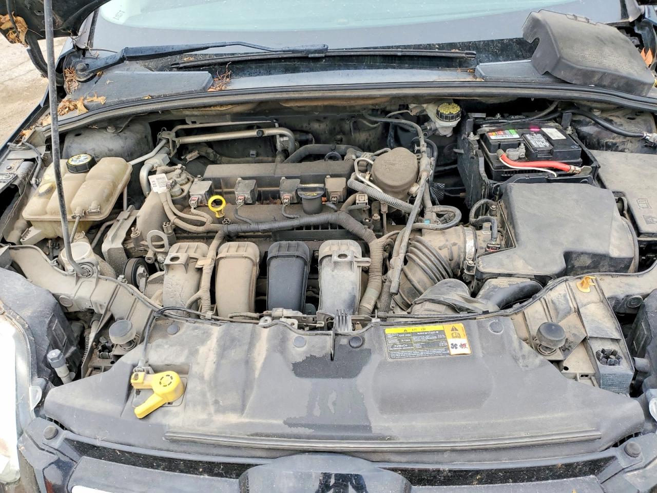2012 Ford Focus Sel Black vin: 1FAHP3H27CL477958