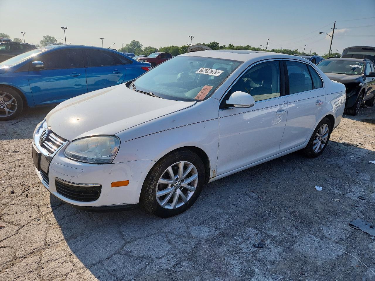 2010 Volkswagen Jetta Se White vin: 3VWRZ7AJ7AM033196