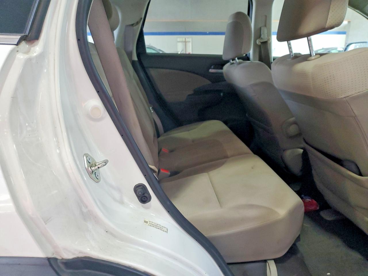 2014 Honda Cr-v Ex White vin: 5J6RM4H5XEL070074
