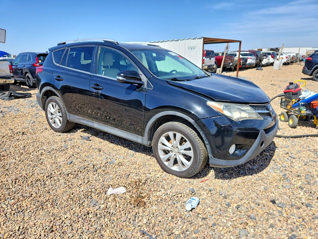 2015 Toyota Rav4 Limited Черный vin: 2T3YFREV2FW161674