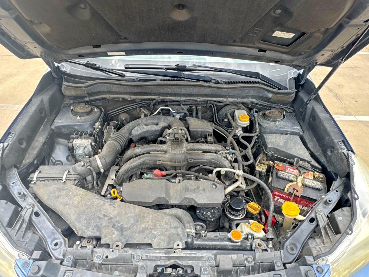 2014 Subaru Forester 2.5i Touring Синий vin: JF2SJAMC9EH502743