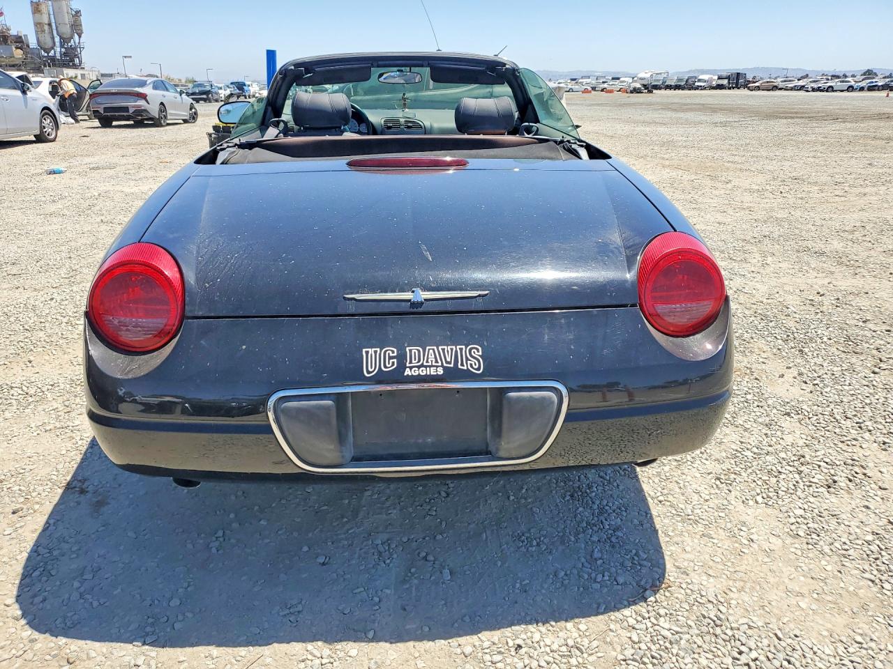 2003 Ford Thunderbird Black vin: 1FAHP60A63Y112159