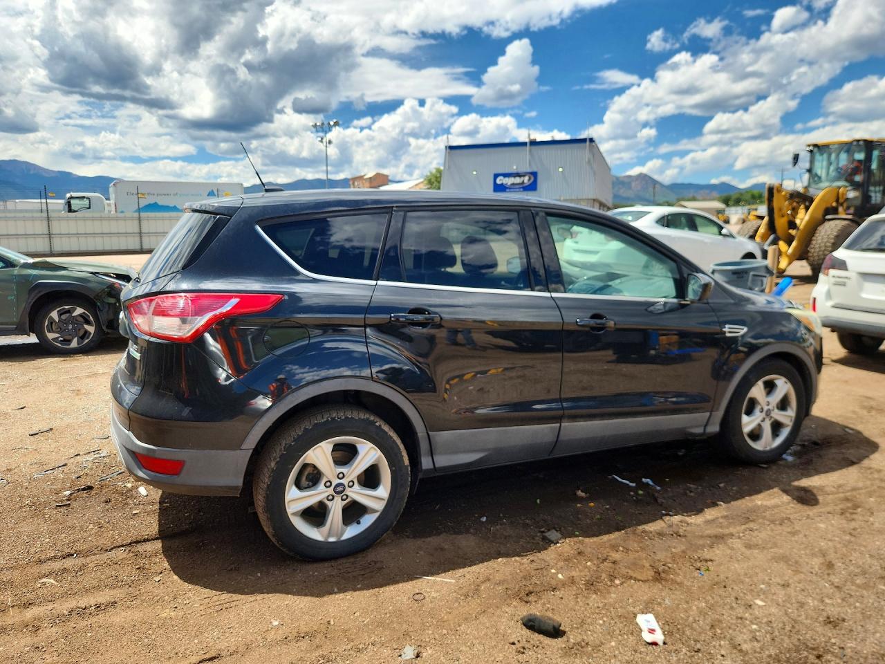 2015 Ford Escape Se Black vin: 1FMCU0G91FUC80093
