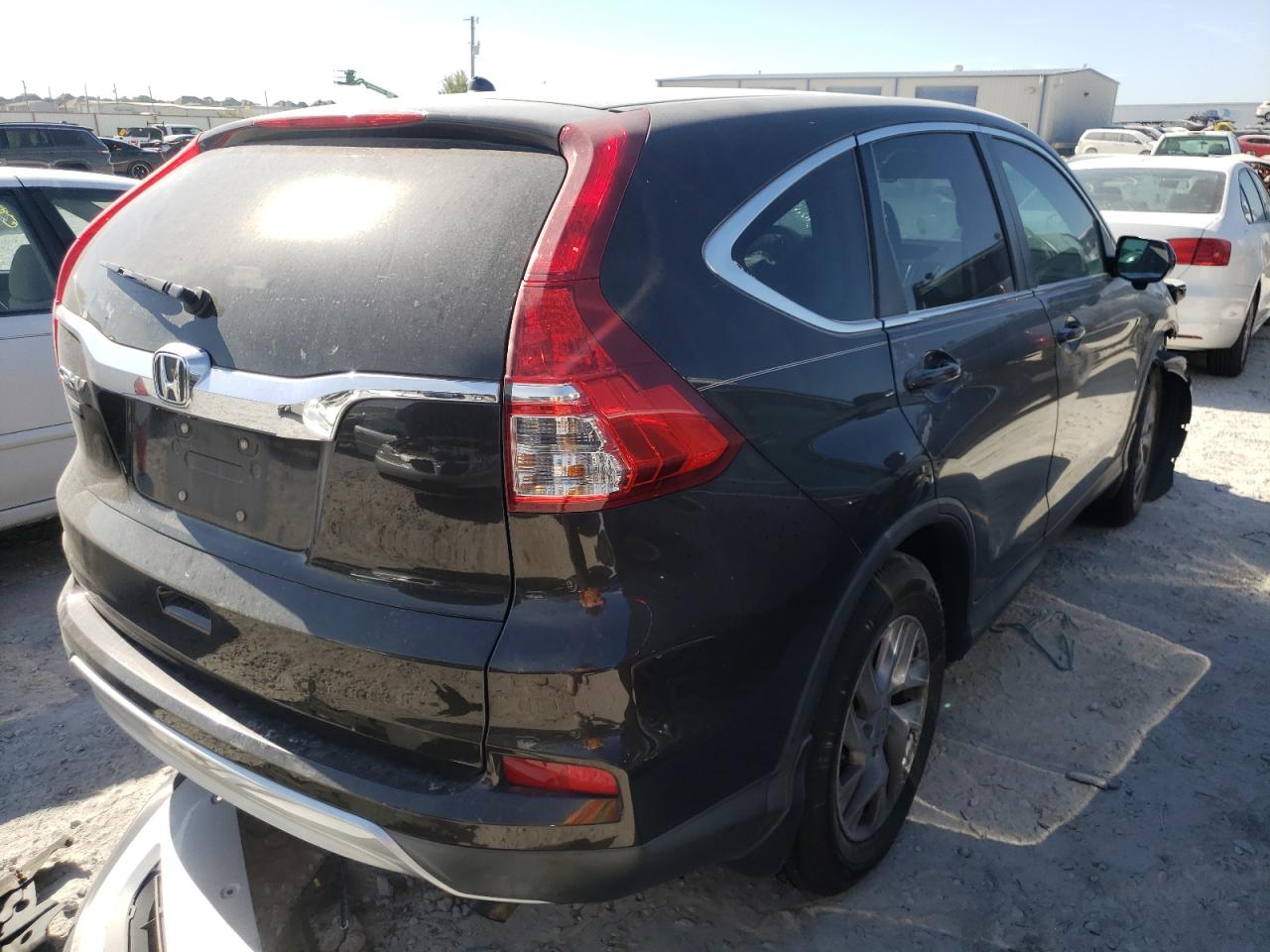 2016 Honda Cr-v Ex Черный vin: 2HKRM3H57GH551956