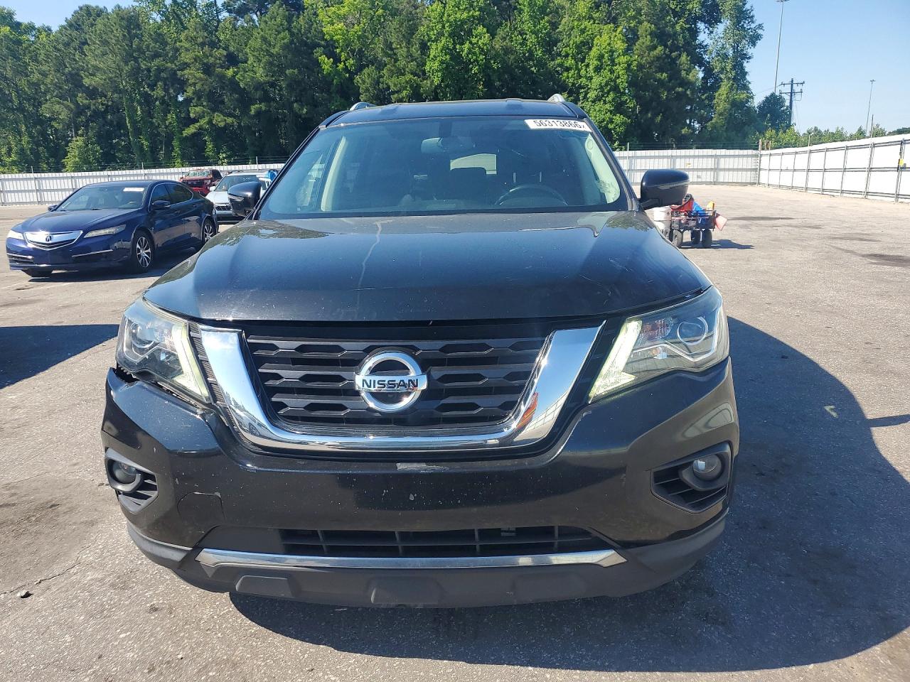 2020 Nissan Pathfinder Sl Black vin: 5N1DR2CN8LC578890