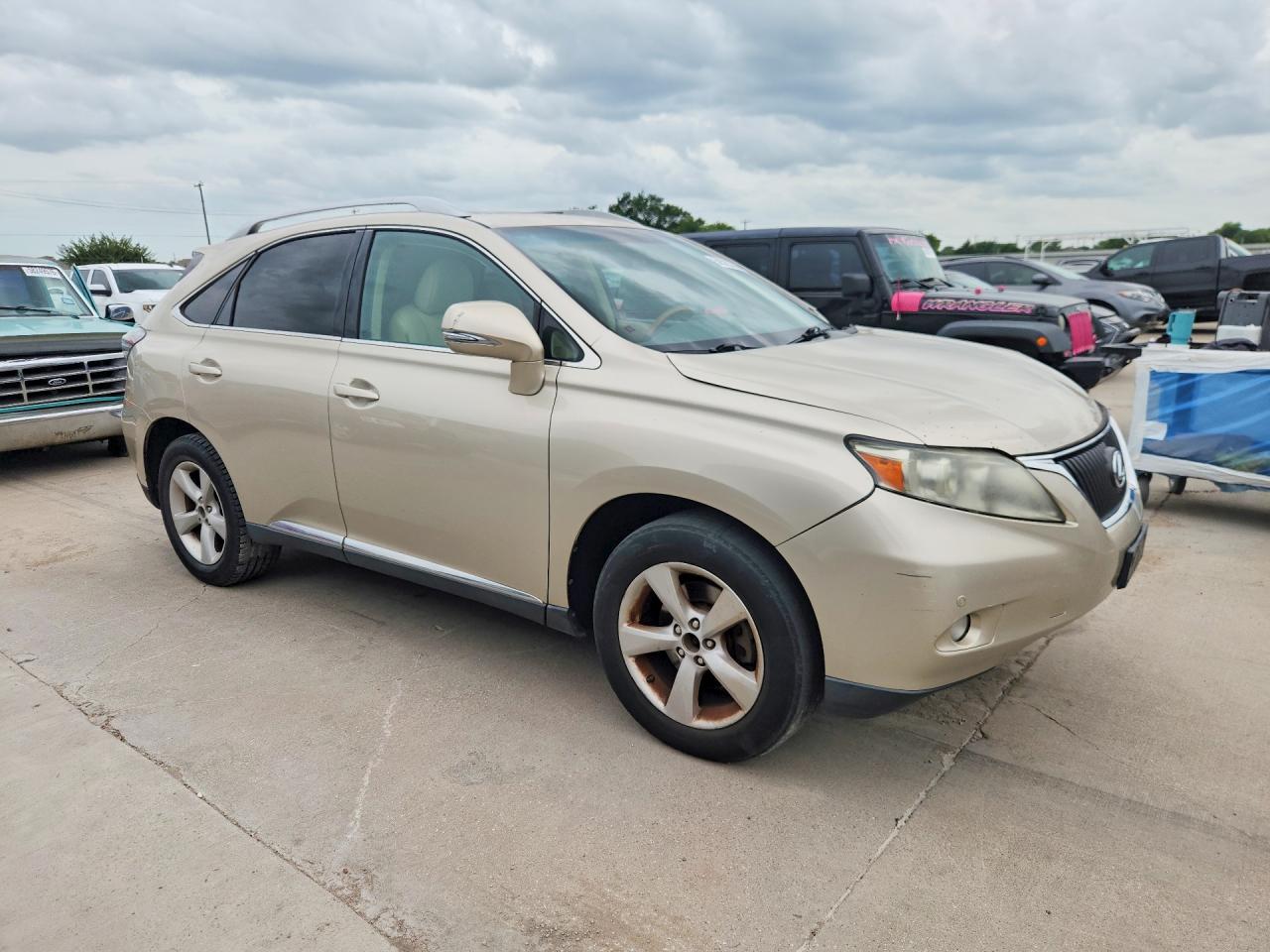 2012 Lexus Rx 350 Gold vin: 2T2BK1BA7CC150014