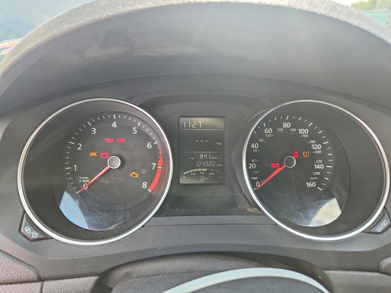 2015 Volkswagen Jetta Base Серый vin: 3VW1K7AJ6FM348094