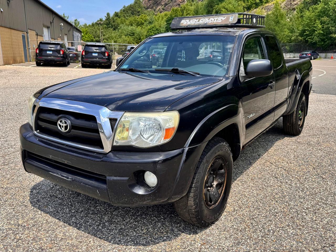 2007 Toyota Tacoma V6 Black vin: 5TEUU42N57Z410342