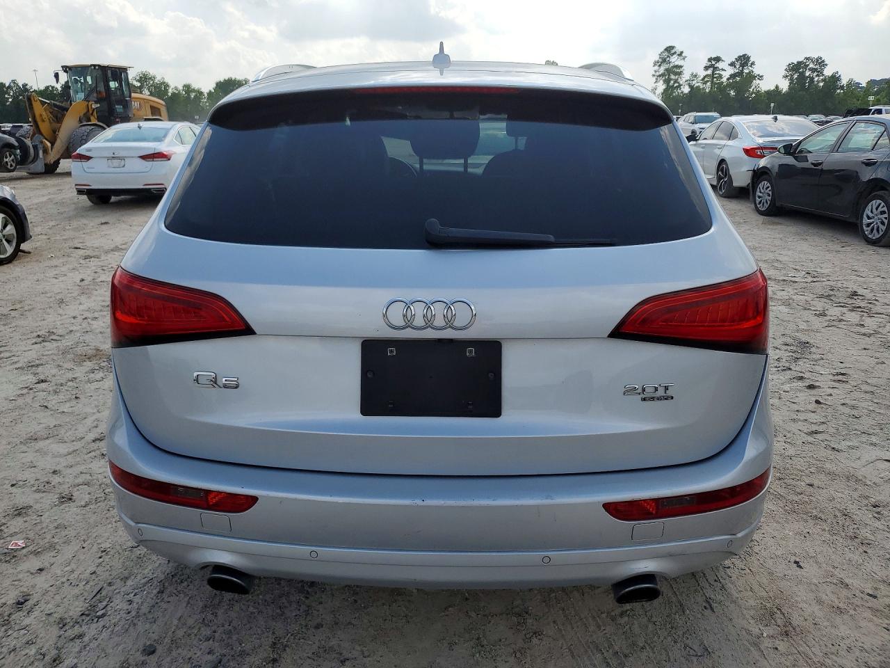 2014 Audi Q5 Premium Plus Silver vin: WA1LFAFP7EA101571