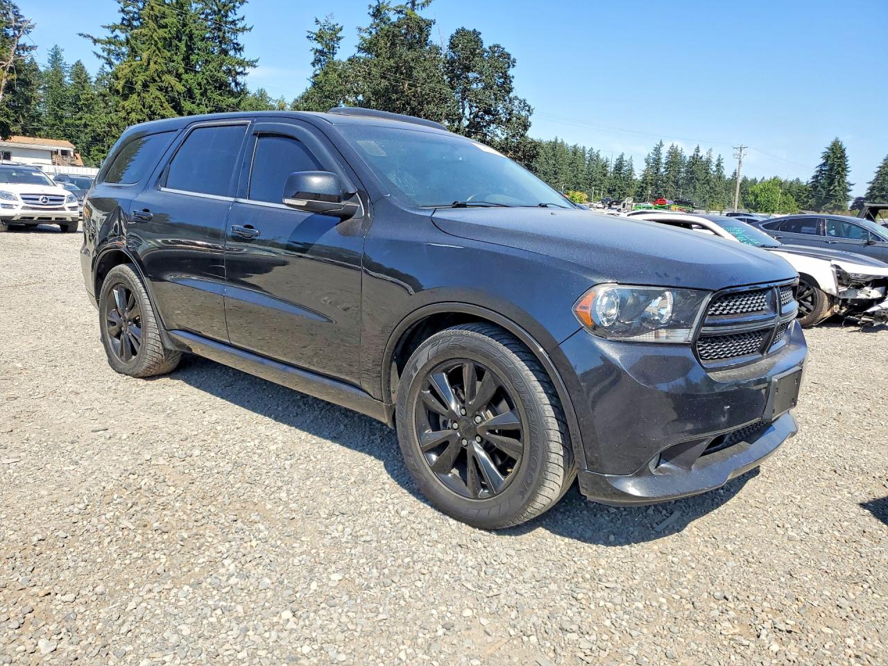 2013 Dodge Durango R/t Black vin: 1C4SDJCT3DC663737