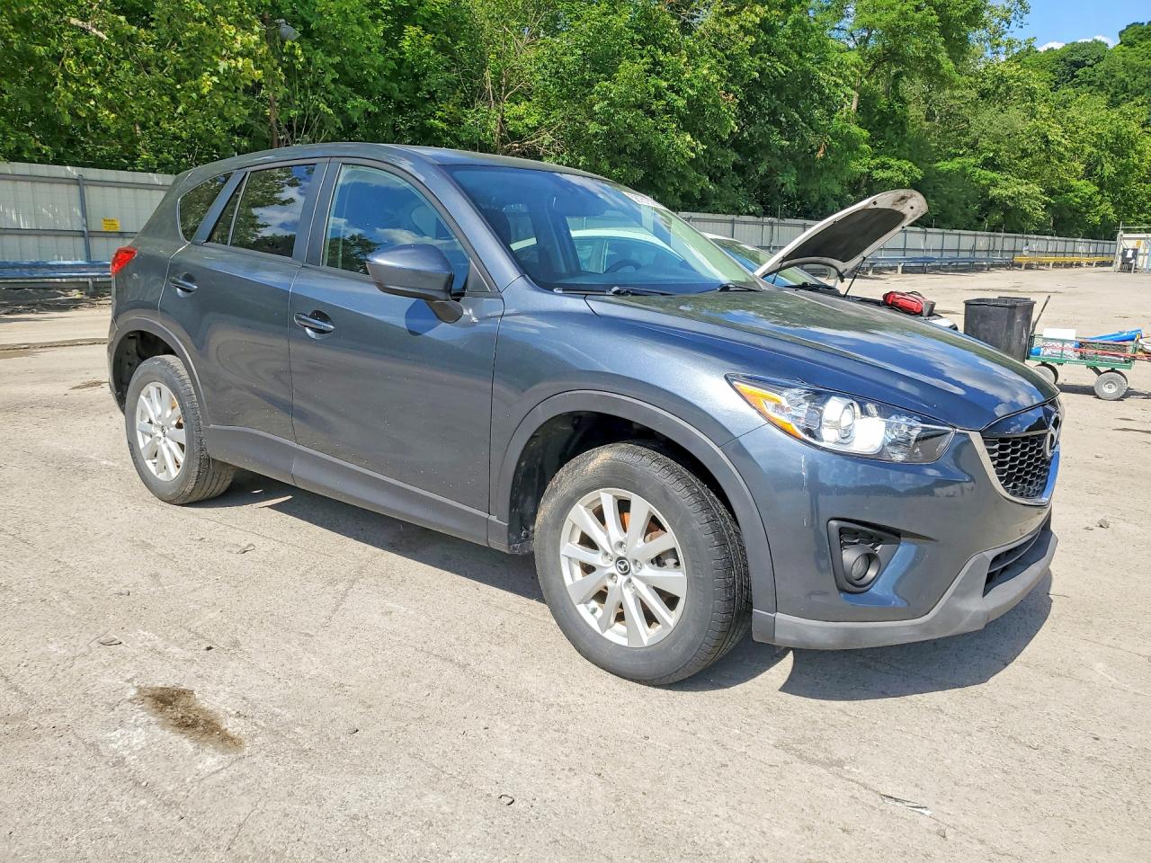 2013 Mazda Cx-5 Touring Gray vin: JM3KE4CEXD0161381