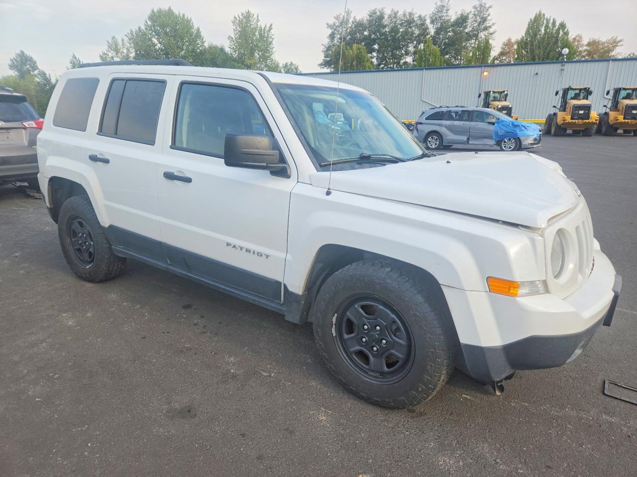 2015 Jeep Patriot Sport Белый vin: 1C4NJRBB1FD324758
