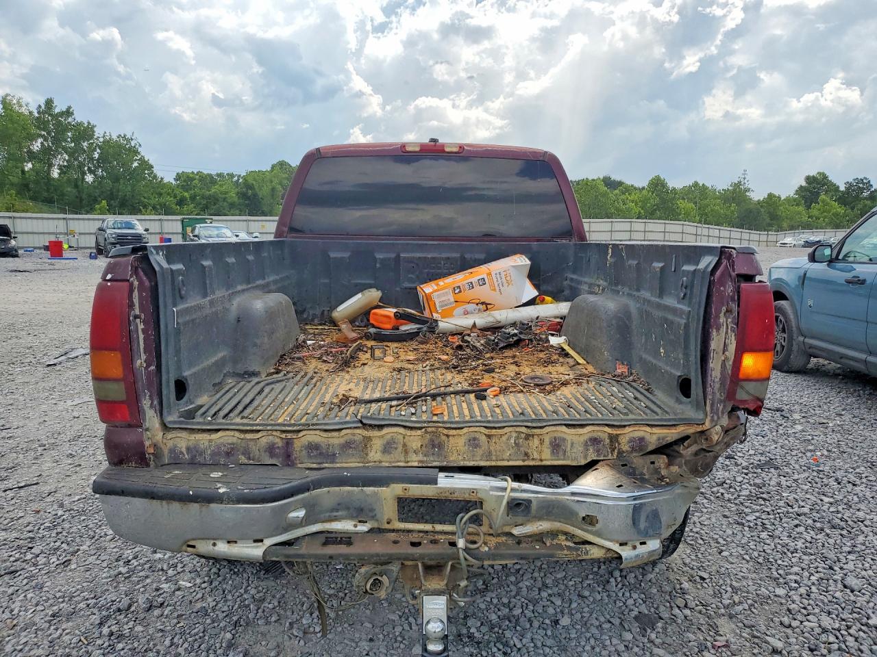 2003 Gmc New Sierra K1500 Темно-бордовый vin: 1GTEK19T13E351400