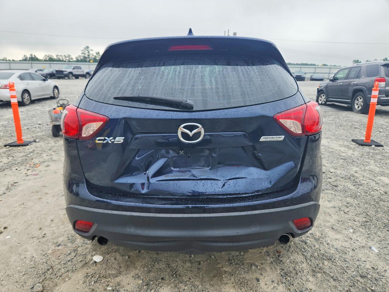 2015 Mazda Cx-5 Sport Blue vin: JM3KE2BE3F0455858