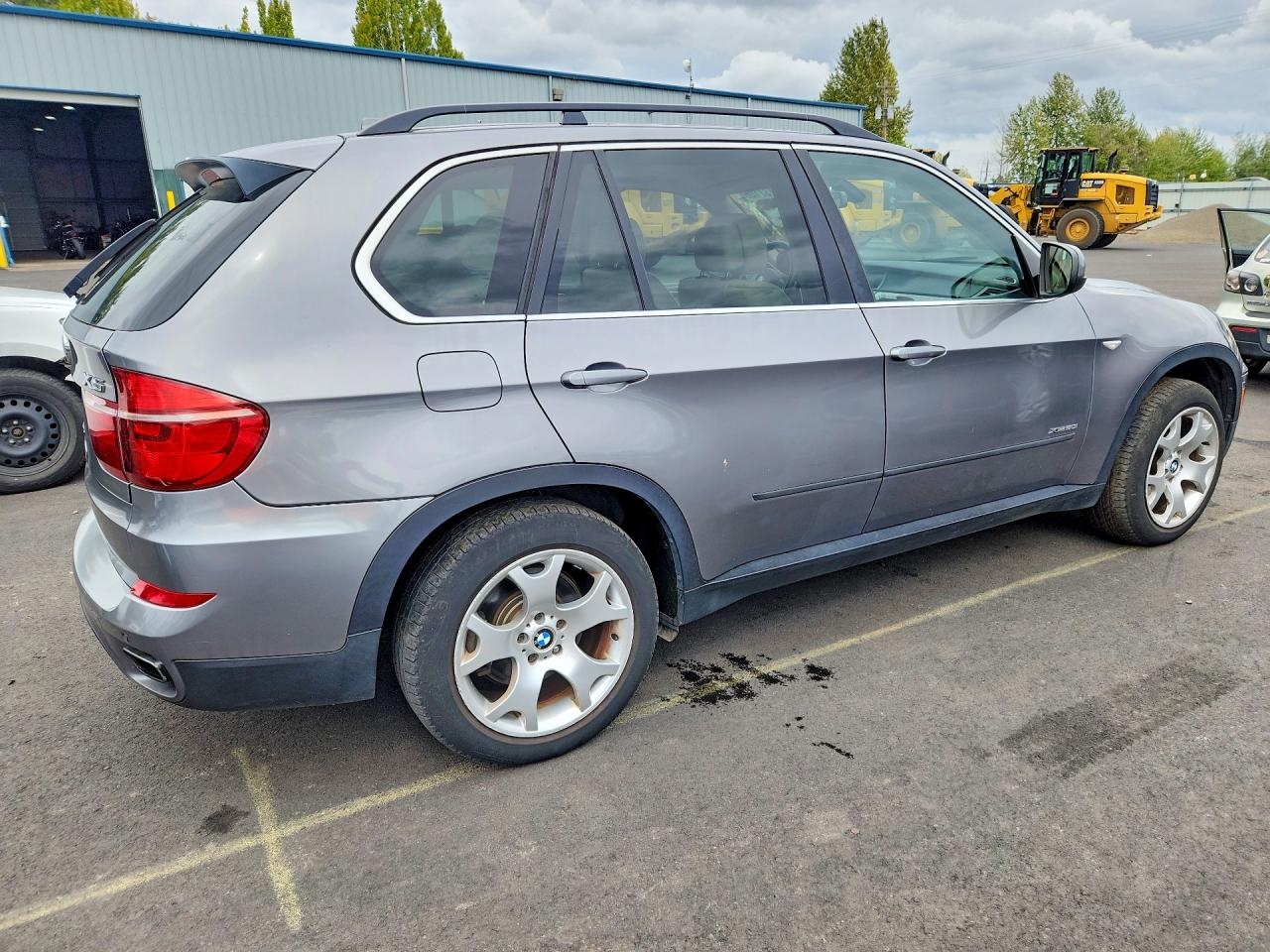 2011 Bmw X5 Xdrive50i Silver vin: 5UXZV8C5XBL421531