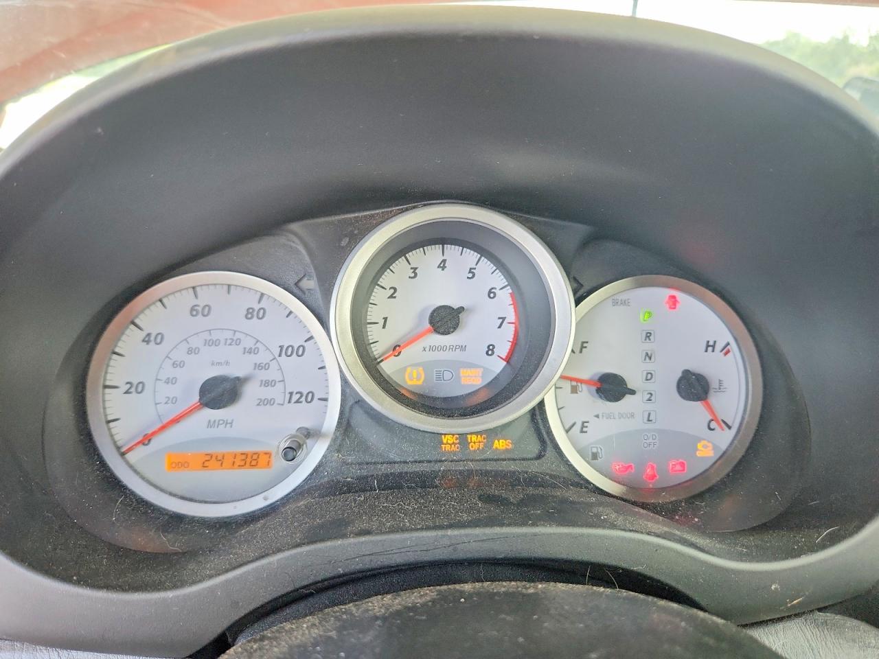 2004 Toyota Rav4 Base Maroon vin: JTEGD20V540001009