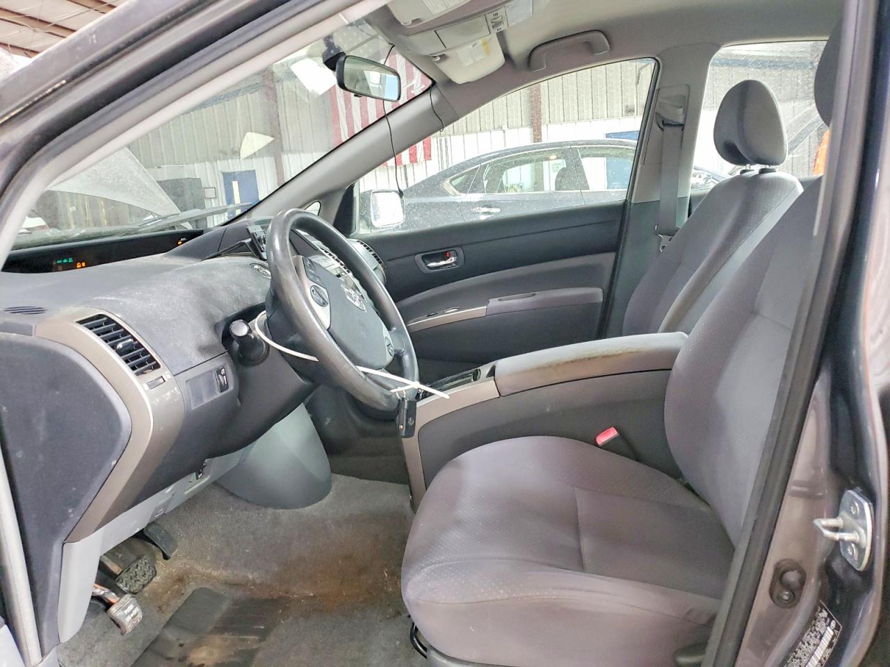 2007 Toyota Prius Base Серый vin: JTDKB20U673246142