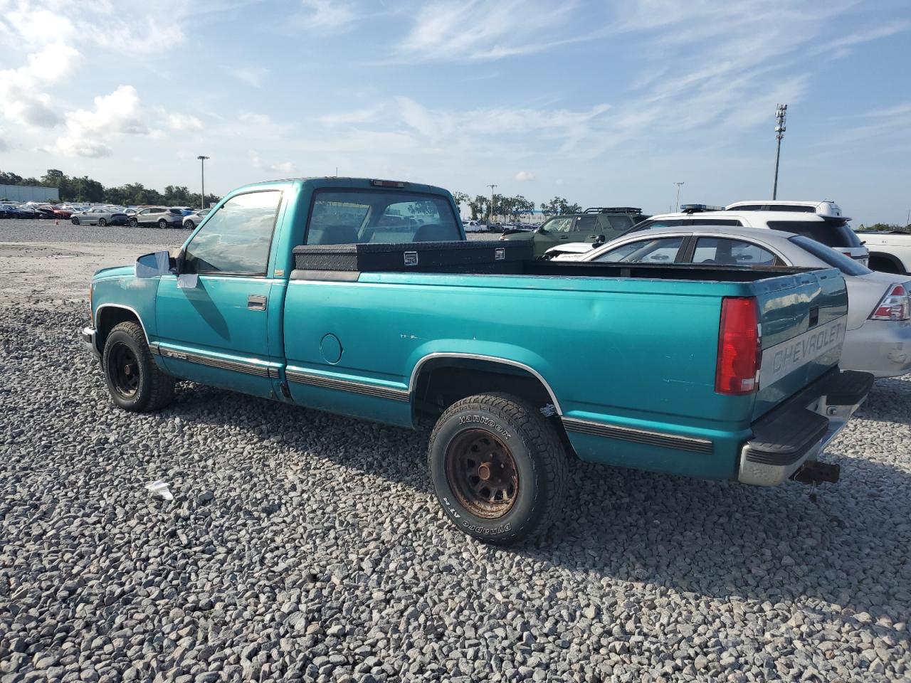 1995 Chevrolet Gmt-400 C1500   Green vin: 1GCEC14K7SZ166044