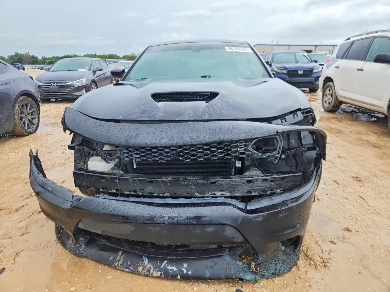 2019 Dodge Charger Scat Pack Black vin: 2C3CDXGJ3KH644667