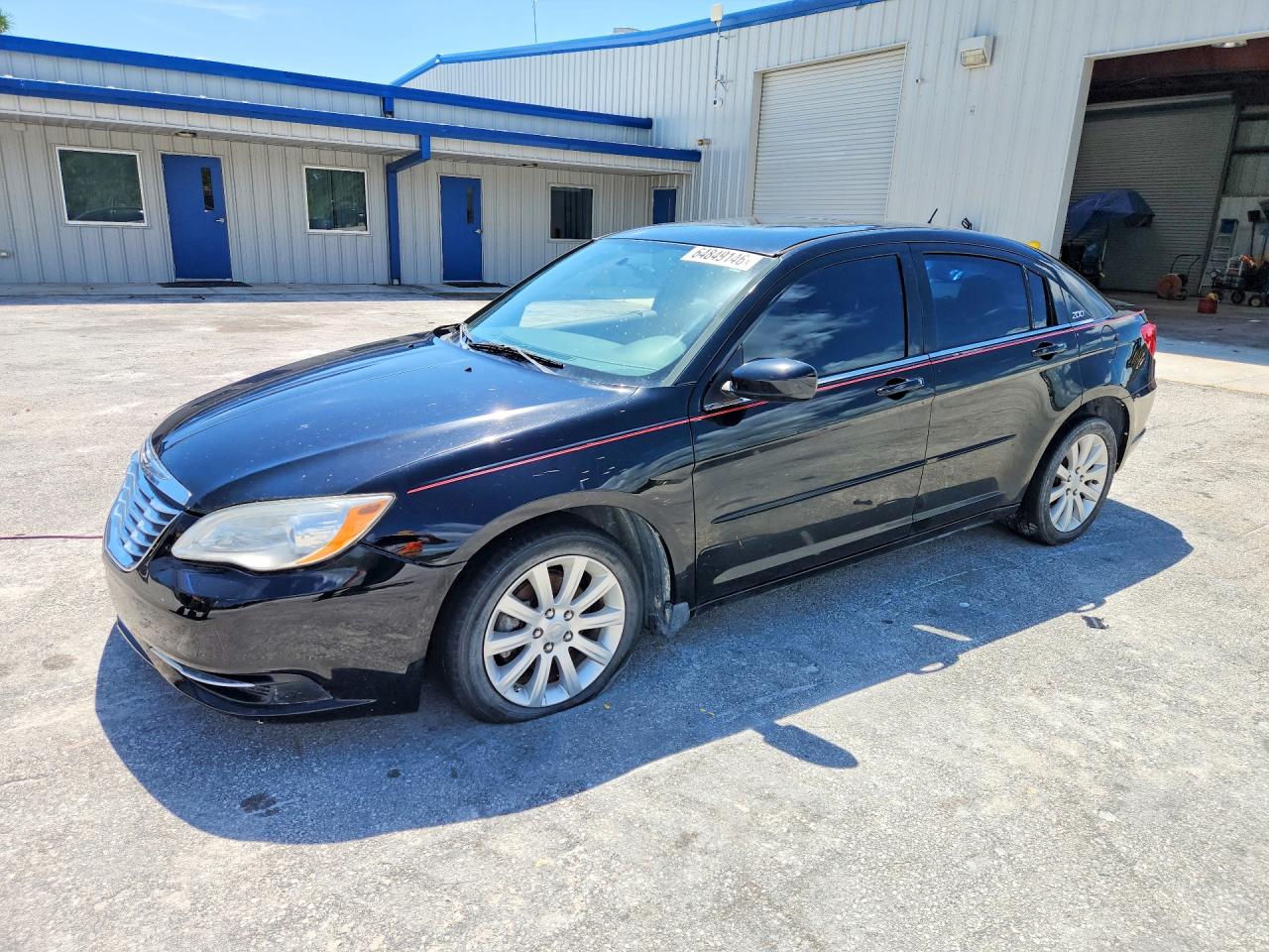 2013 Chrysler 200 Touring Black vin: 1C3CCBBG6DN746864