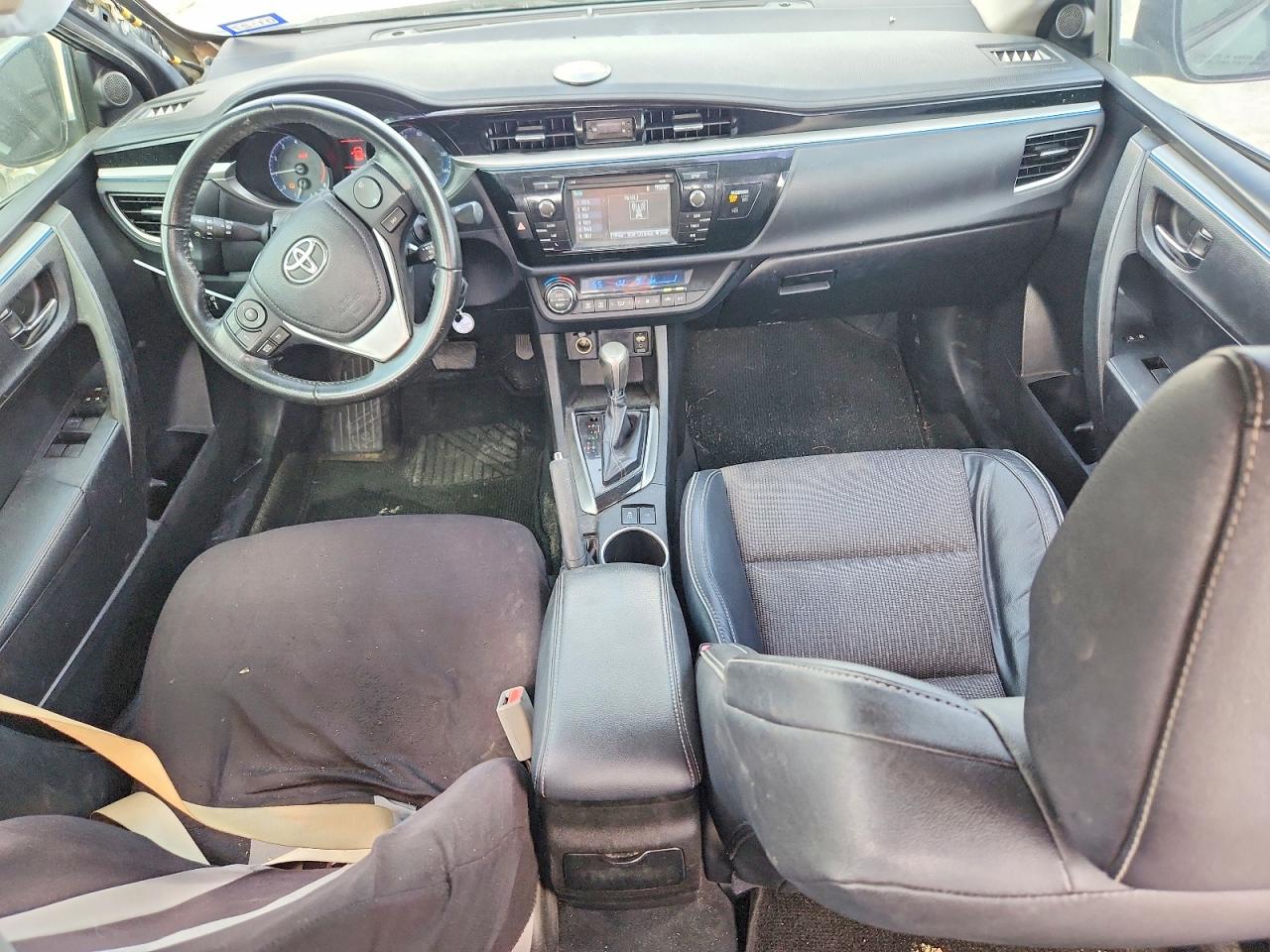 2014 Toyota Corolla S Синий vin: 5YFBURHE9EP134391