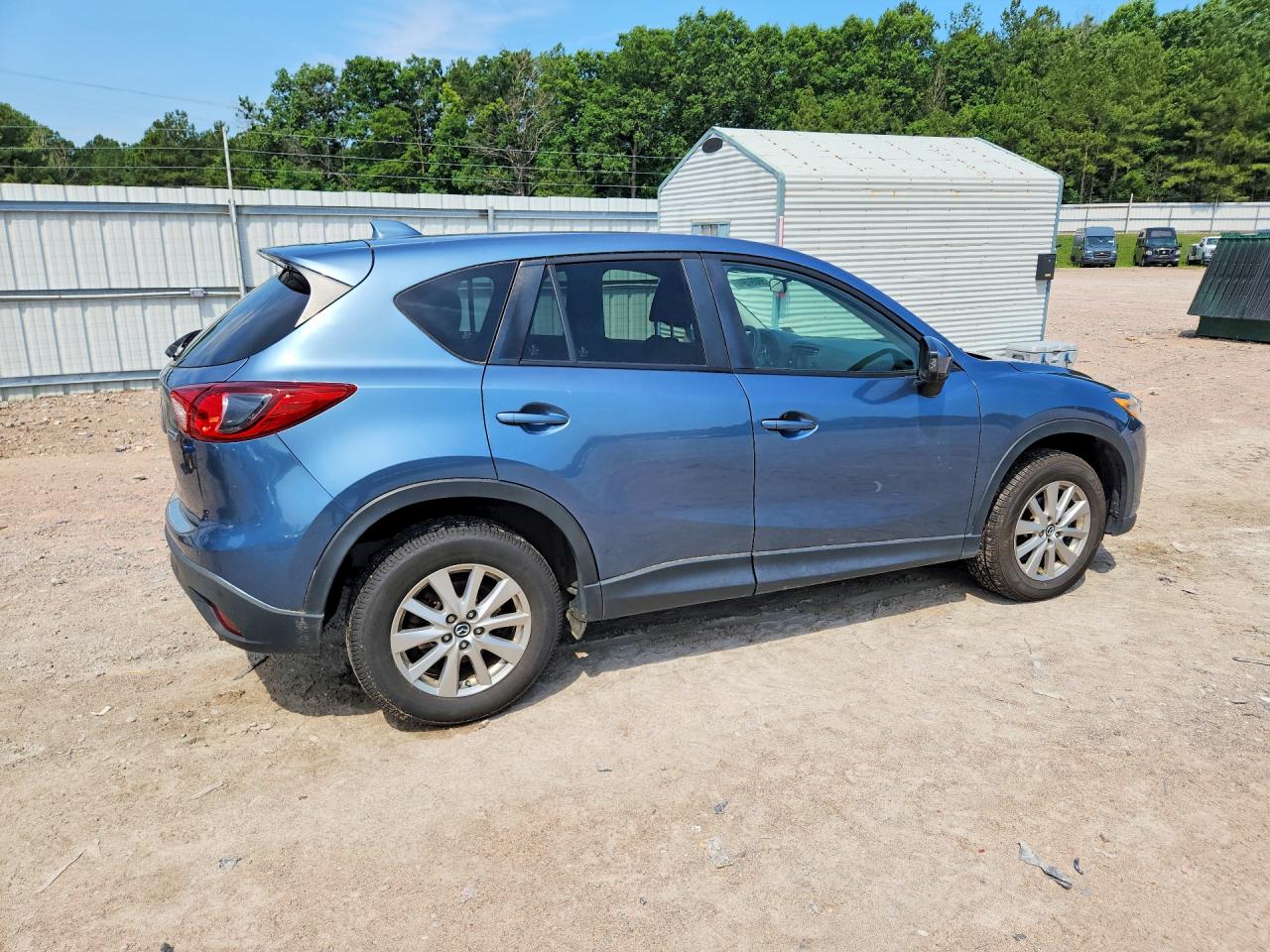 2014 Mazda Cx-5 Touring Blue vin: JM3KE4CY5E0424808