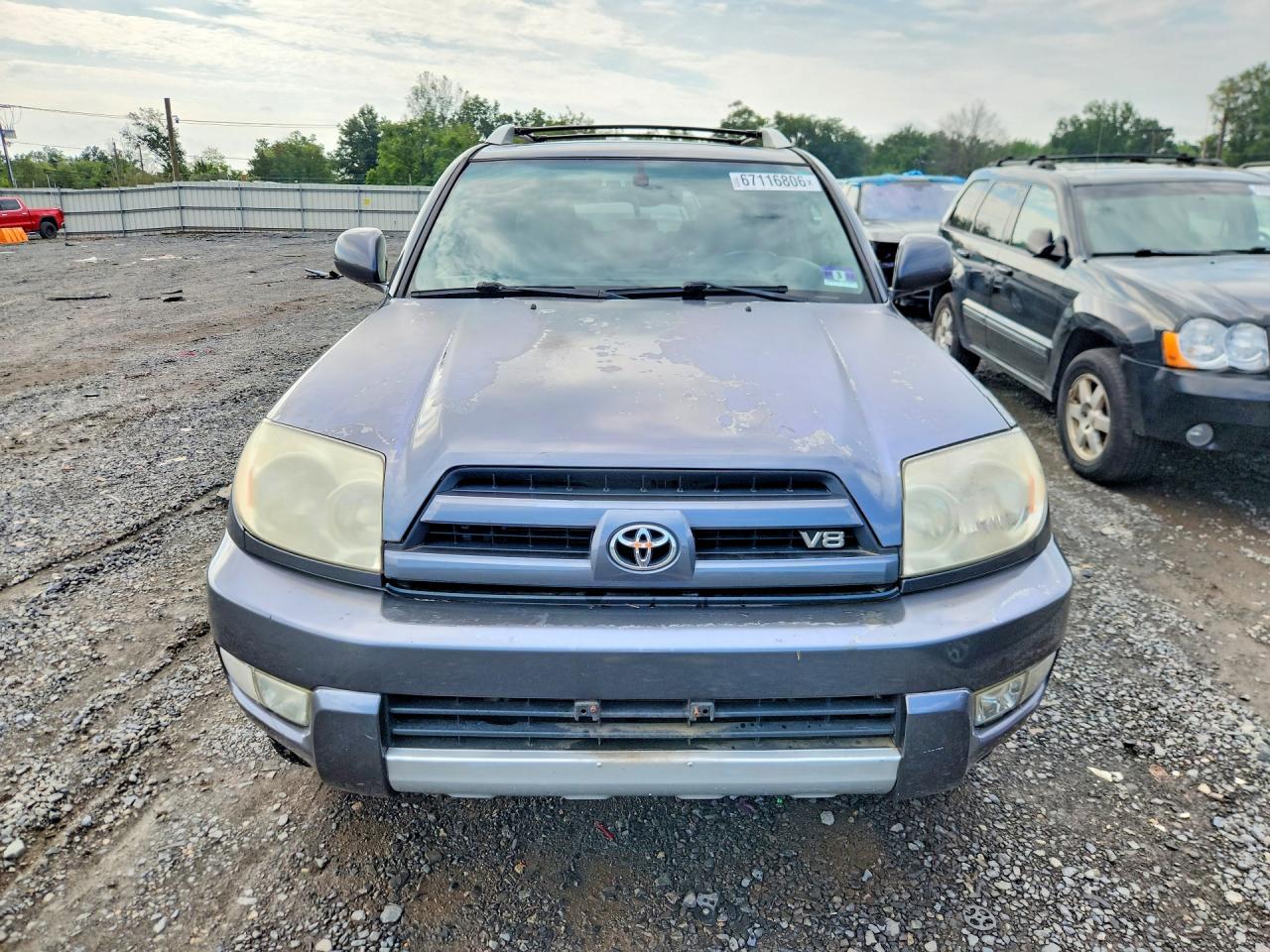 2004 Toyota 4runner Limited Gray vin: JTEBT17R640035802