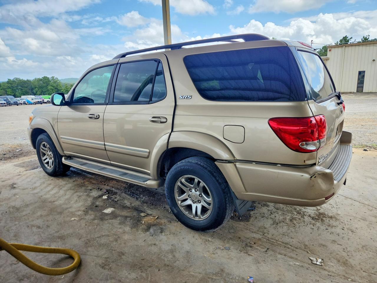 2007 Toyota Sequoia Sr5 Tan vin: 5TDZT34A67S292022
