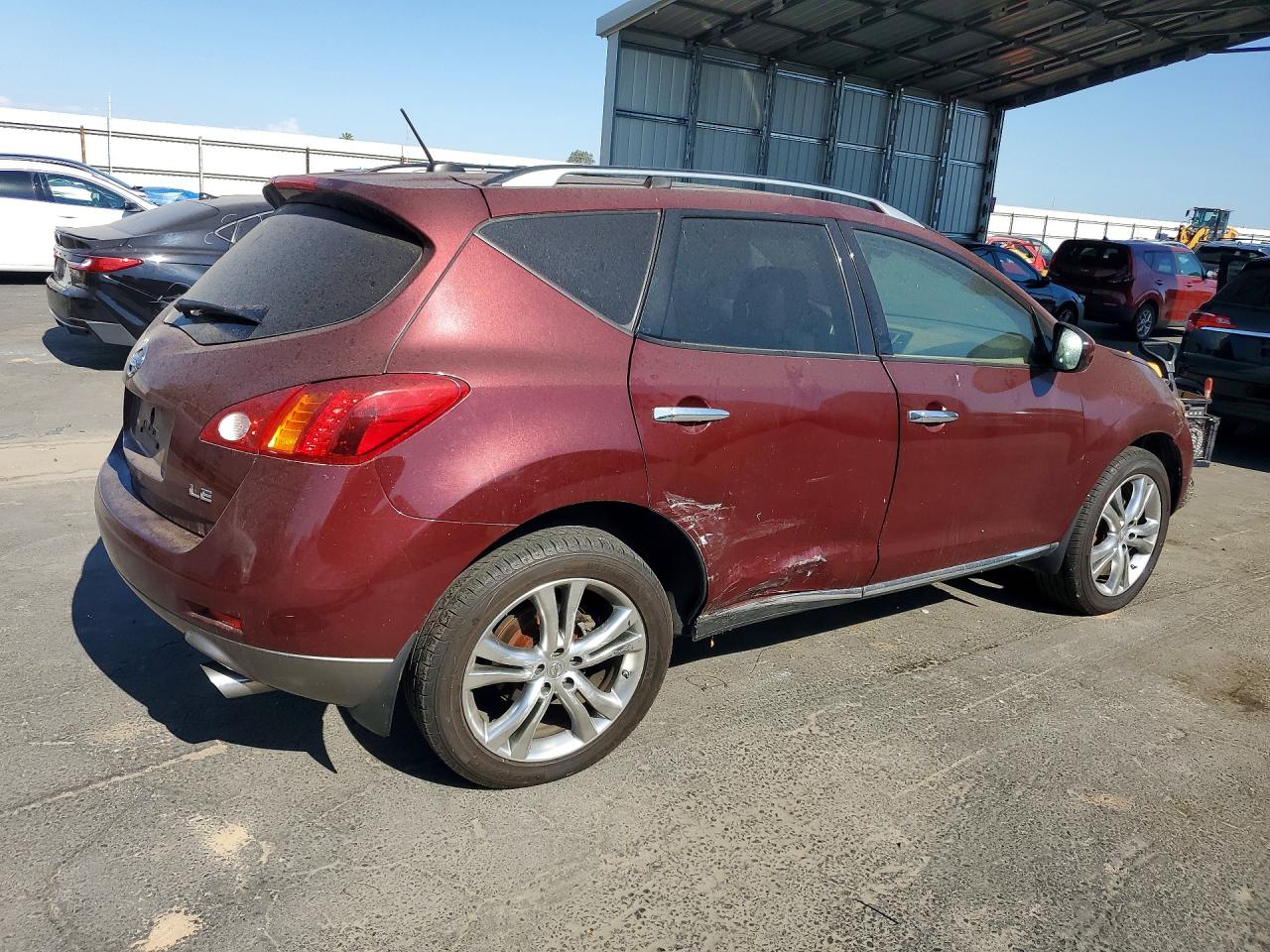 2010 Nissan Murano S Maroon vin: JN8AZ1MU4AW004200