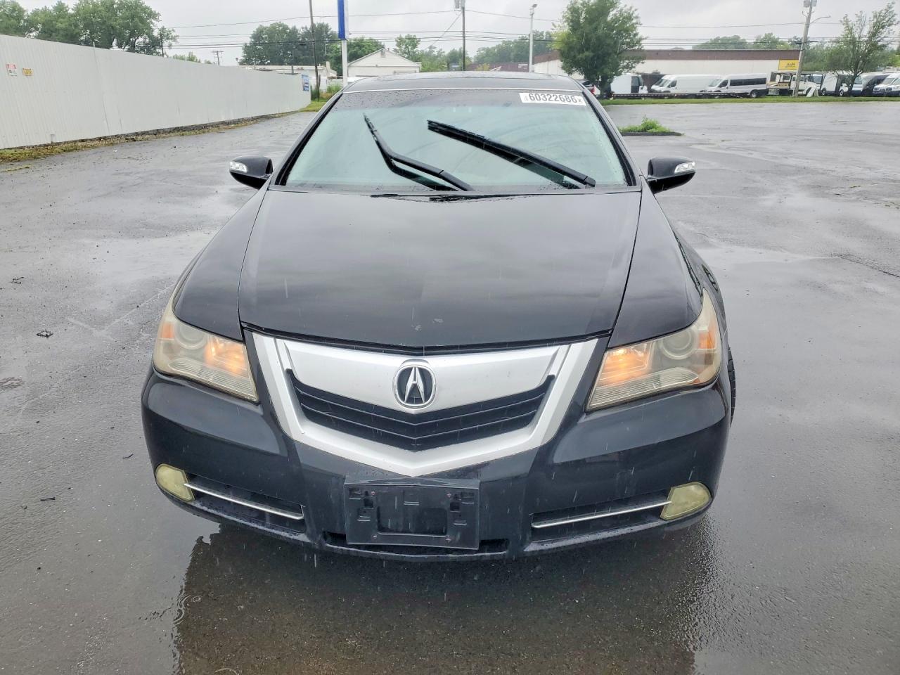 2009 Acura Rl Black vin: JH4KB26649C000149