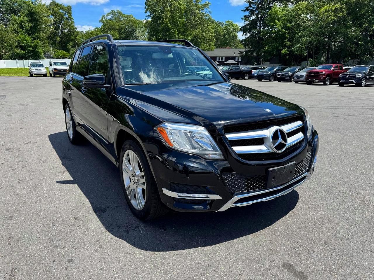 2014 Mercedes-benz Glk 350 4matic Black vin: WDCGG8JB3EG236143