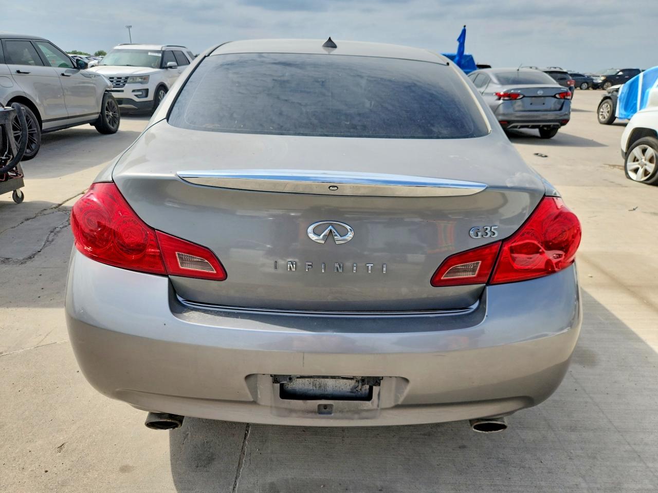 2007 Infiniti G35 Base Gray vin: JNKBV61E97M717344