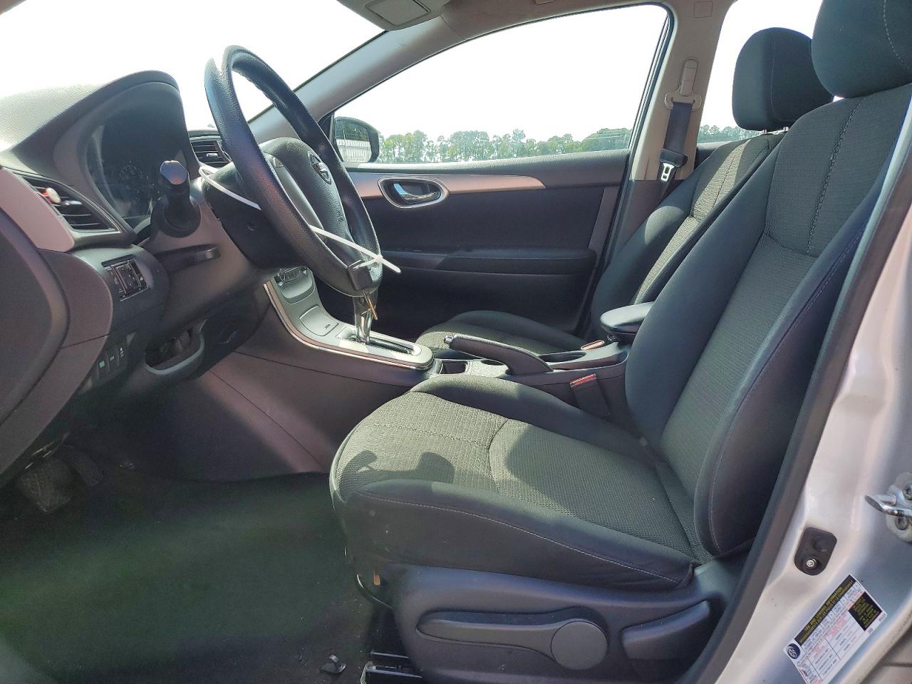 2014 Nissan Sentra S Silver vin: 3N1AB7AP6EY310494