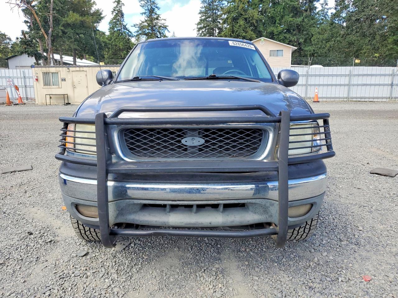 2002 Ford F150 Supercrew Gray vin: 1FTRW08L52KE14726