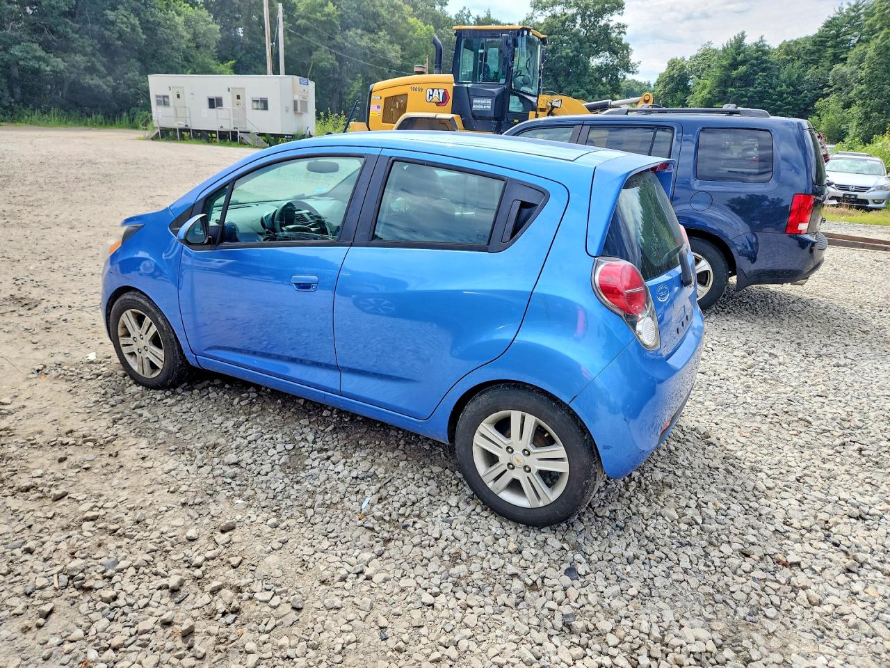 2014 Chevrolet Spark 1lt Blue vin: KL8CD6S96EC468426