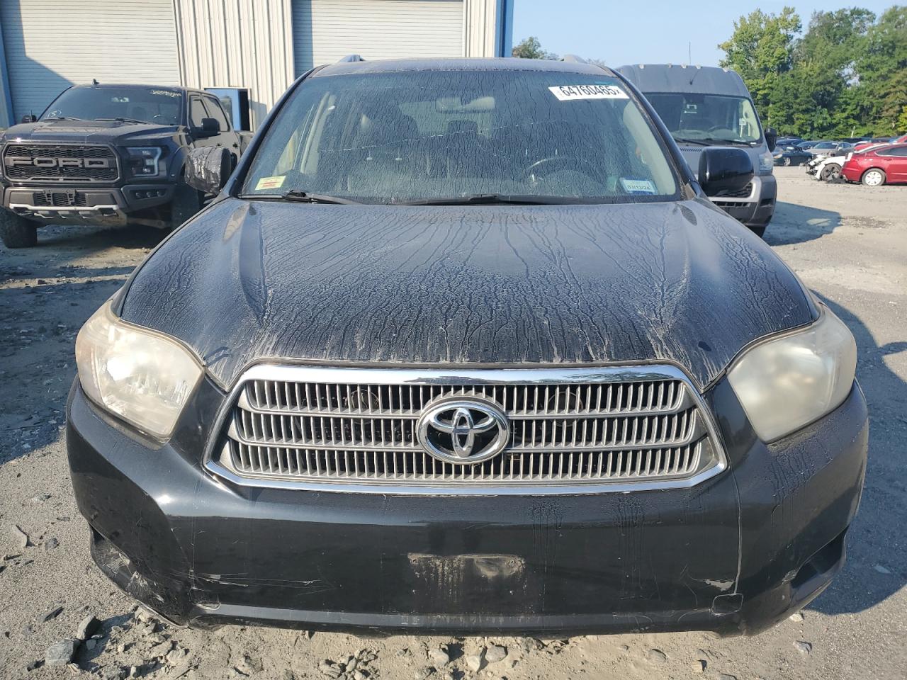 2010 Toyota Highlander Hybrid Черный vin: JTEBW3EH6A2039717