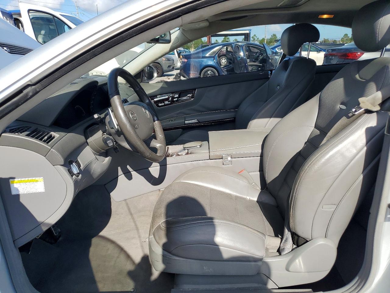 2008 Mercedes-benz Cl 63 Amg Silver vin: WDDEJ77X48A013277