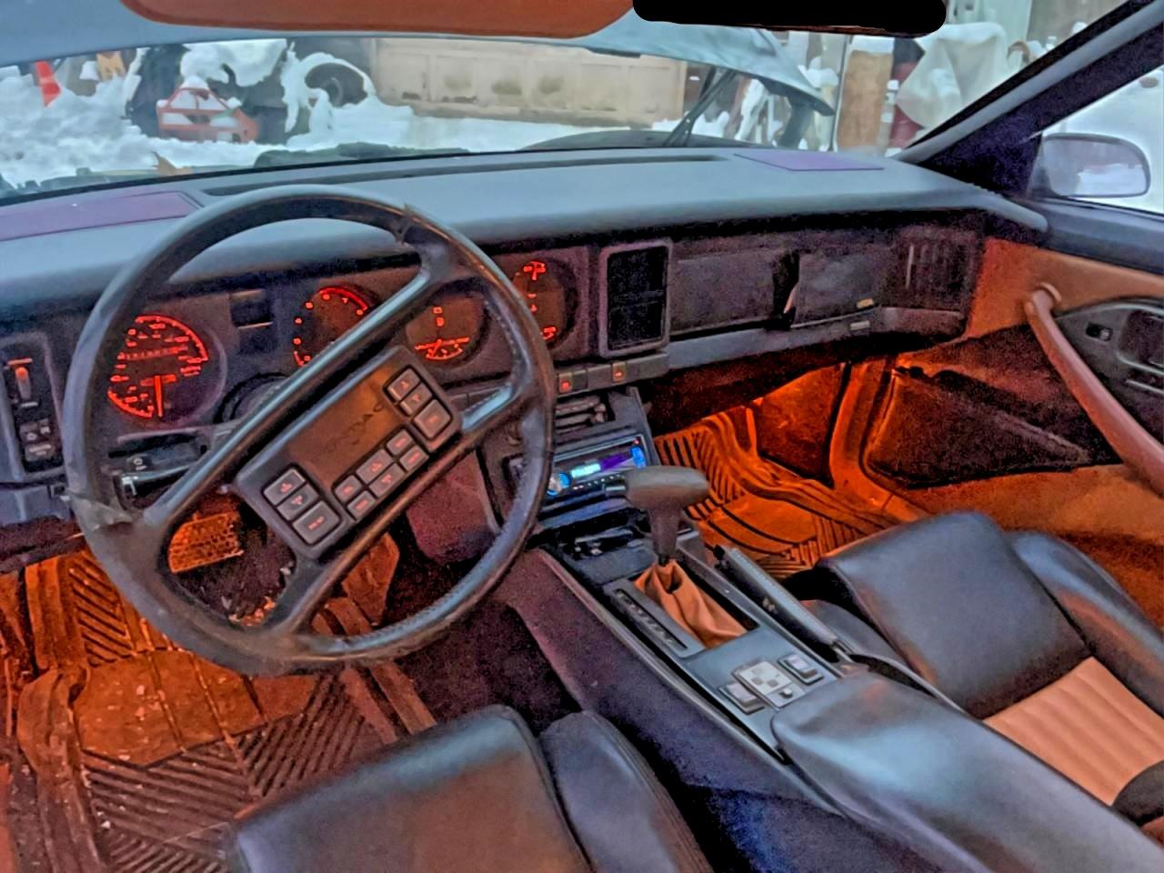 1988 Pontiac Firebird Trans Am Black vin: 1G2FW218XJL246566